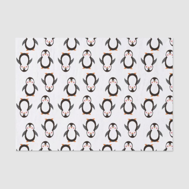 Papel tissue dos pinguins (Frente )