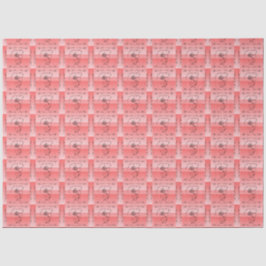 Papel Tissue para Decoupage Flowing Beauty Coral