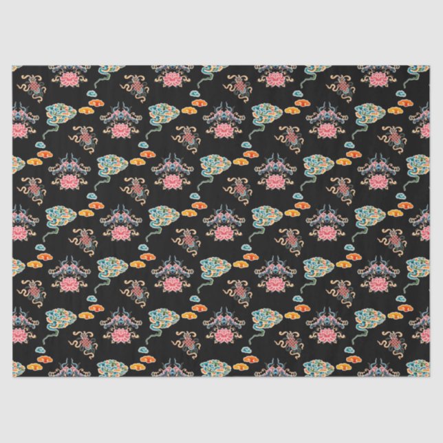 Papel tradicional chinês (Frente )