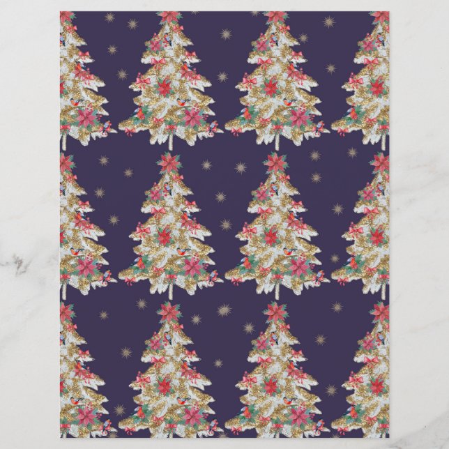 Papel tradicional para cafetaria de Natal (Frente)