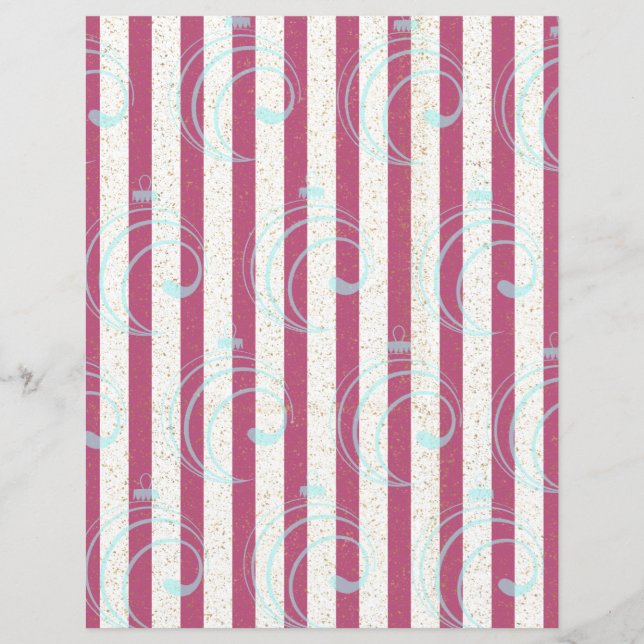 Papel tradicional para cafetaria de Natal (Frente)
