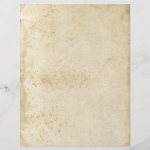 Papel vazio manchado antiquado