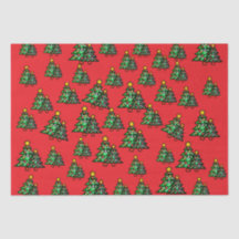 Papel vermelho de Natal