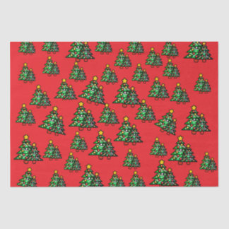 Papel vermelho de Natal
