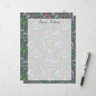 Papel Vintage Berries Borboleta Marigold