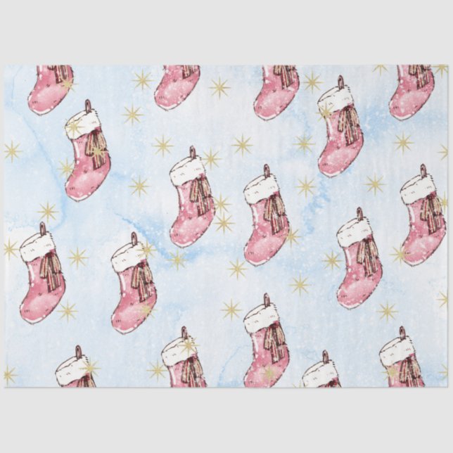 Papel Watercolor Natal II Design 11 (Frente )