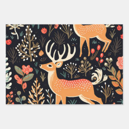 Papel Whimsical Deer Wraps