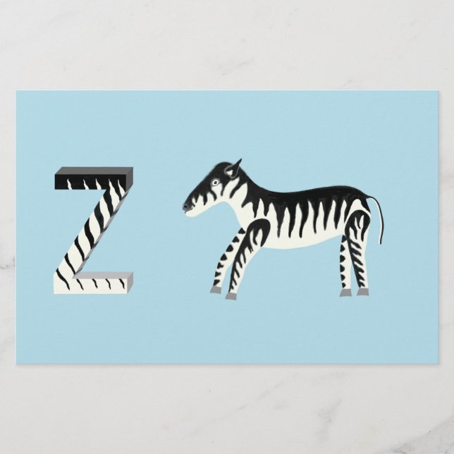 Papel Zebra (Frente)