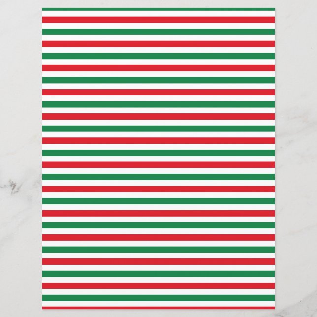 Papelão de Padrão de Strips de Natal (Frente)