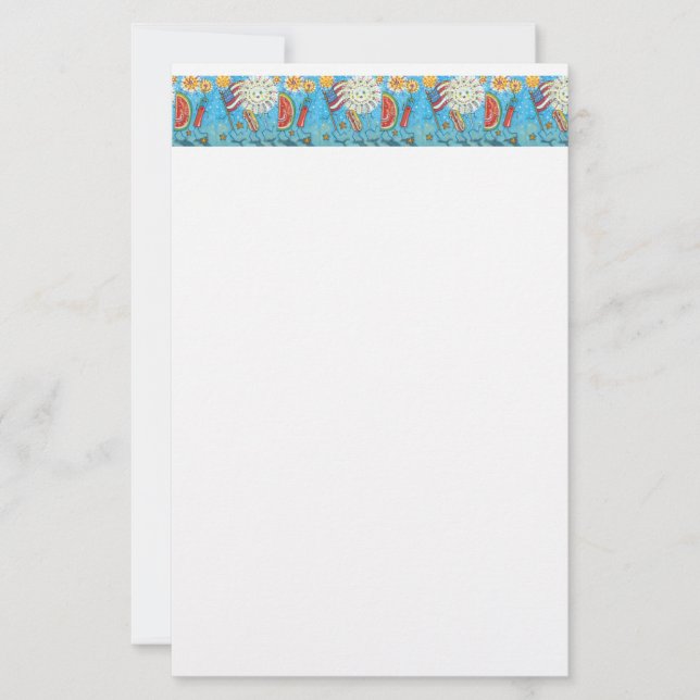 PAPELARIA 4 DE JULHO GANG, PARADE E FOGOS DE FOGO (Frente)