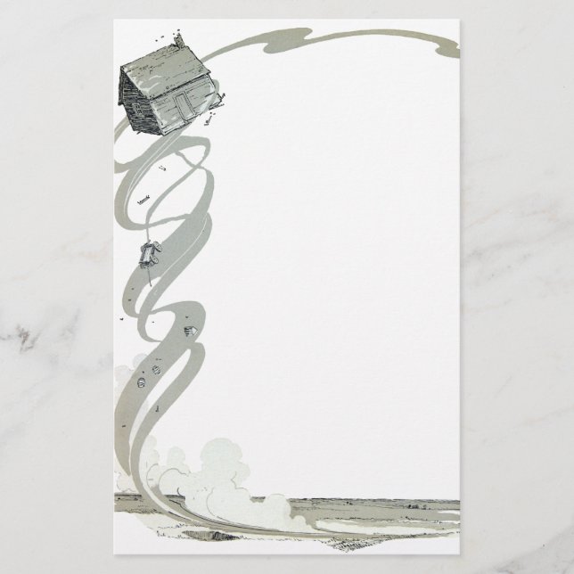 Papelaria A casa de Dorothy - o ciclone (Frente)