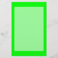 A cor de néon verde personaliza esta
