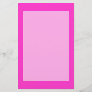 Papelaria A decoração tão cor-de-rosa da cor personaliza-