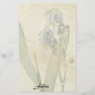 Papelaria A íris de Redoute floresce os artigos de papelari