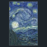 Papelaria A Noite Estrelado Van de Gogh (The Starry Night)<br><div class="desc">From the moment of his arrival in Arles, on 8 February 1888, Van Gogh was constantly preoccupied with the representation of “night effects”. In April 1888, he wrote to his brother Theo: “I need a starry night with cypresses or maybe above a field of ripe wheat.” In June, he confided...</div>