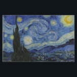Papelaria A noite estrelado Vincent van Gogh 1889<br><div class="desc">A noite estrelado Vincent van Gogh 1889</div>