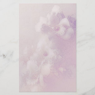 Papelaria a orquídea sonha rosa pálido