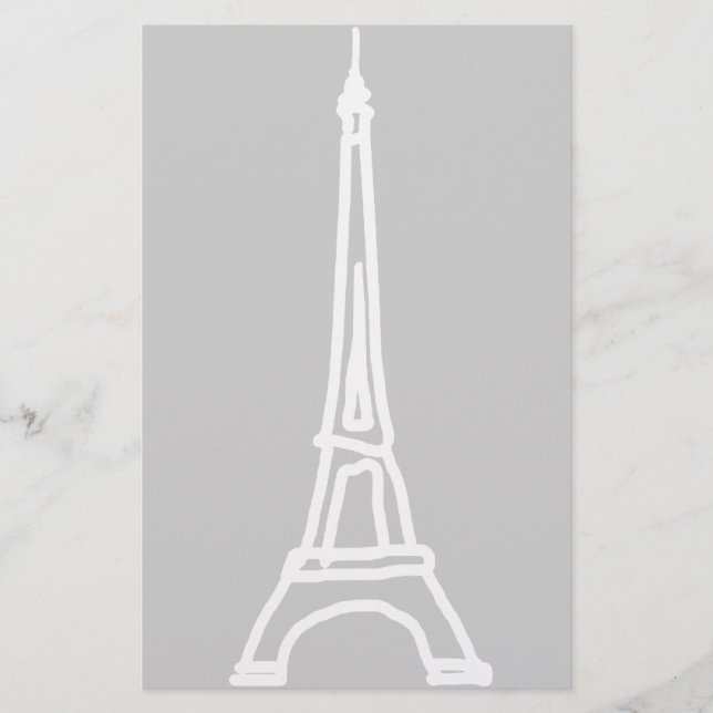 Papelaria a turnê Eiffel (Frente)