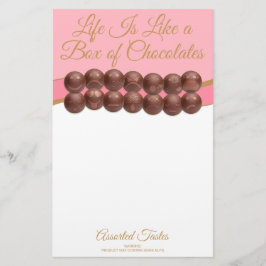 Papelaria A Vida é Como uma Caixa de Chocolates