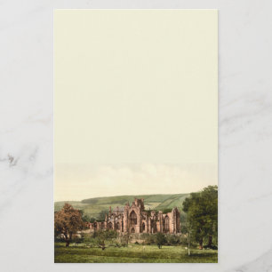 Papelaria Abadia da melrose, beiras escocesas, Scotland