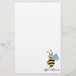 Papelaria Abelhas De Cana-De-Água Com Sorriso Feliz