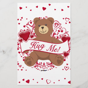 Papelaria Abraçar-Me! Urso de dia de os namorados