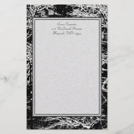 Papelaria 'Abstrato de inverno'