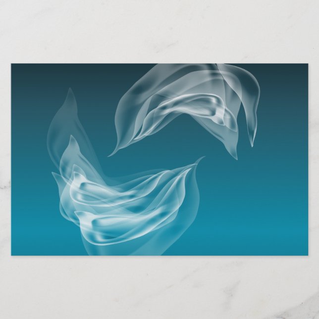 Papelaria Abstrato Dolphins no Play (Frente)