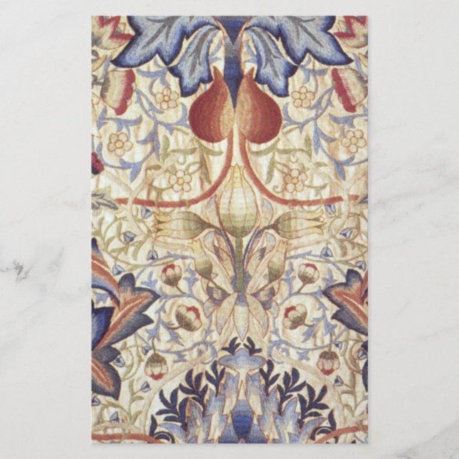 Papelaria Acanthus (por William Morris) (Frente)