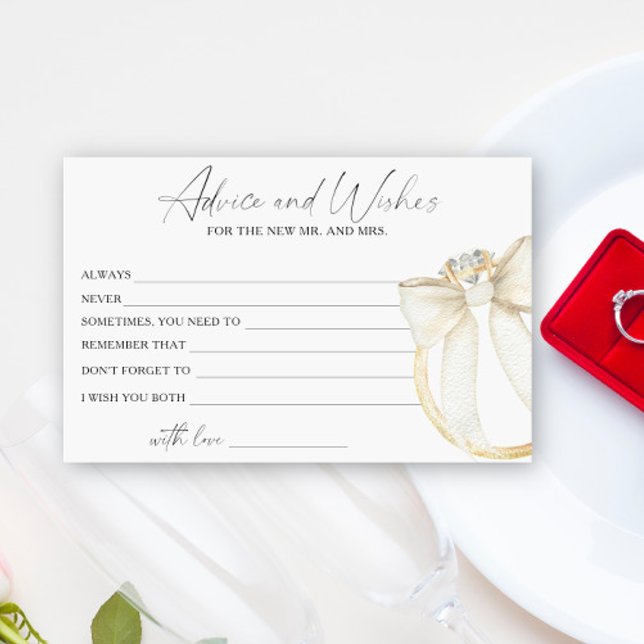 Papelaria Aconselhamento e Desejos do Chá de panela do Anel (Criador carregado)