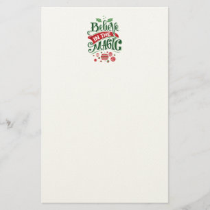 Papelaria Acredite na Tipografia de Natal Mágica