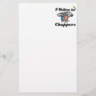 Papelaria acredito em helicópteros