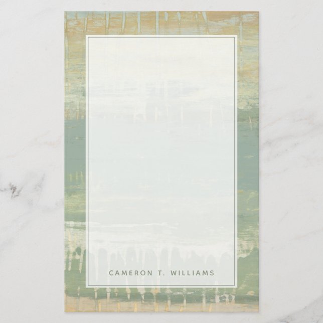 Papelaria Adicionar Seu Nome| Horizonte Mudado (Frente)