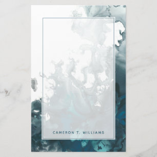 Papelaria Adicionar Seu Nome Indigo Tempest