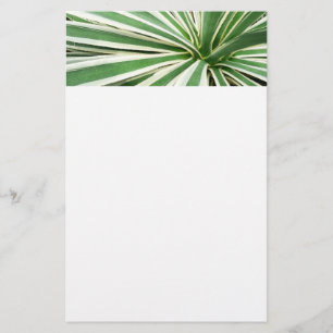 Papelaria Agave Plant Green e White Strike
