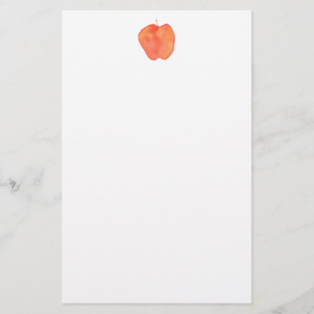 Papelaria Aguarela Apple (Frente)