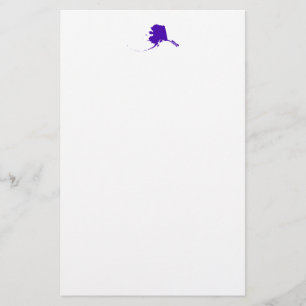 Papelaria Alasca em Roxo
