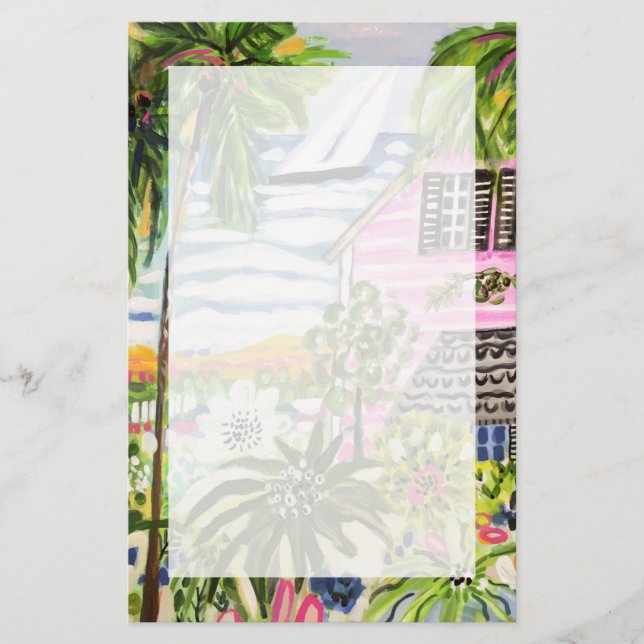 Papelaria Algodão Rosa perto da Baía I (Frente)