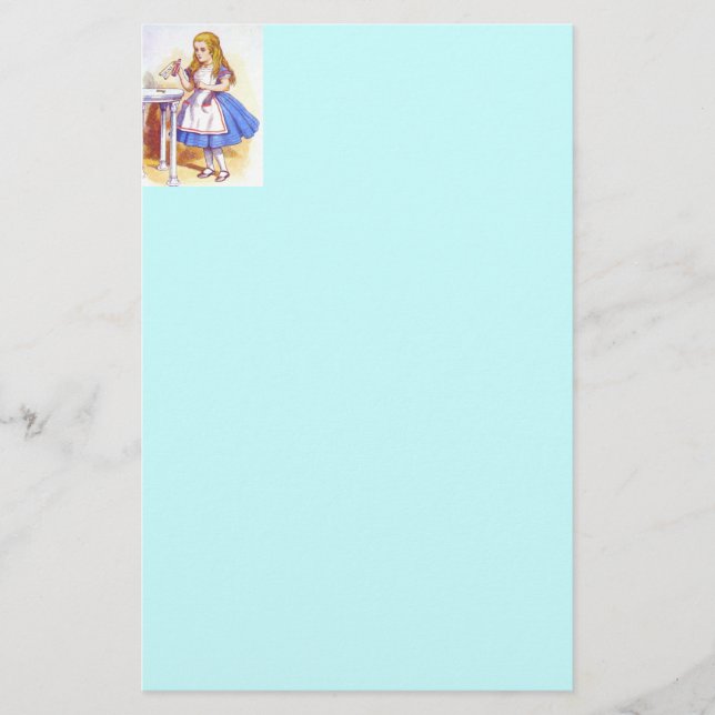 Papelaria Alice bebe a cor (Frente)