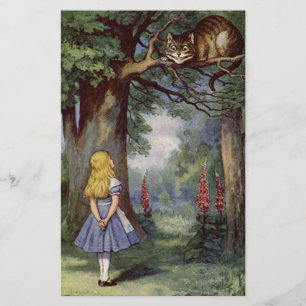 Papelaria Alice e o gato de Cheshire