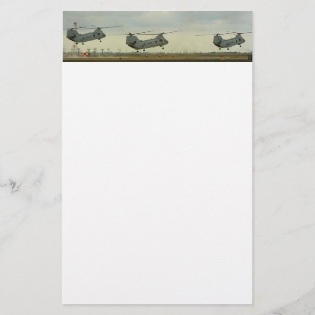 Papelaria Almofada do helicóptero (Frente)