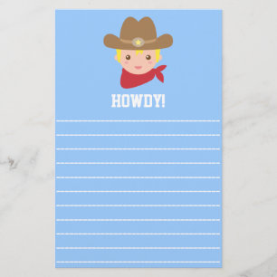 Papelaria Alô, Cowboy Bonito para meninos