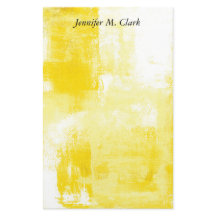 Amarelo & Branco Abstrato