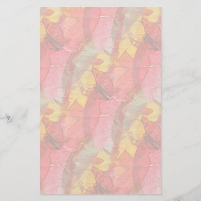 Papelaria Amarelo vermelho de arco (Frente)