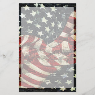Papelaria American Flag-Camouflage por Shirley Taylor