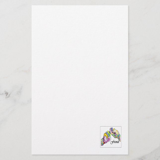 Papelaria Amigos do ASL (Frente)