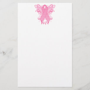 Papelaria Amor cor-de-rosa da fita