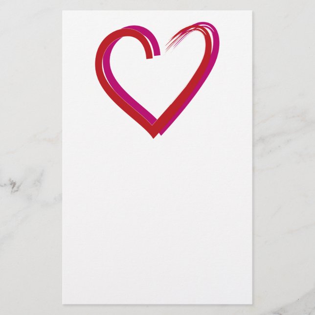 Papelaria Amor Coração (Frente)
