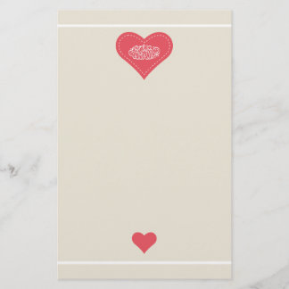 Papelaria Amor do coração da caligrafia de Bismillah do