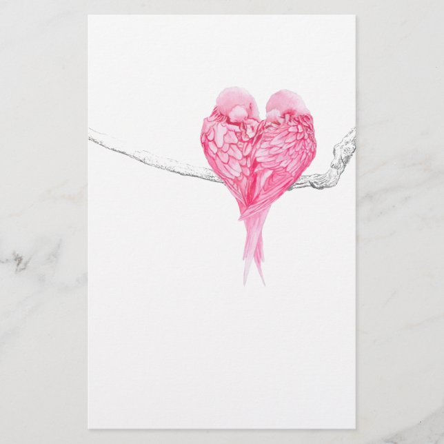 Papelaria Amor dos pássaros (Frente)